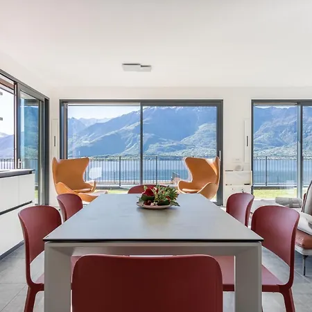 Apartment Lana Gera Lario Lake Como Terrace Shared Pool Ac * ジェーラ・ラーリオ