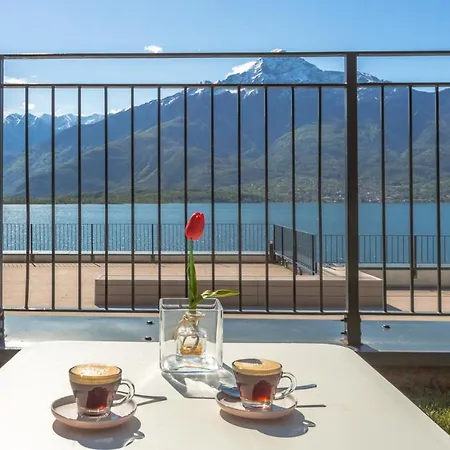 アパート Apartment Lana Gera Lario Lake Como Terrace Shared Pool Ac ジェーラ・ラーリオ