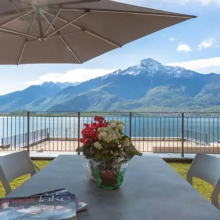 アパート Apartment Lana Gera Lario Lake Como Terrace Shared Pool Ac