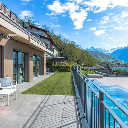 Apartment Lana Gera Lario Lake Como Terrace Shared Pool Ac * Gera Lario
